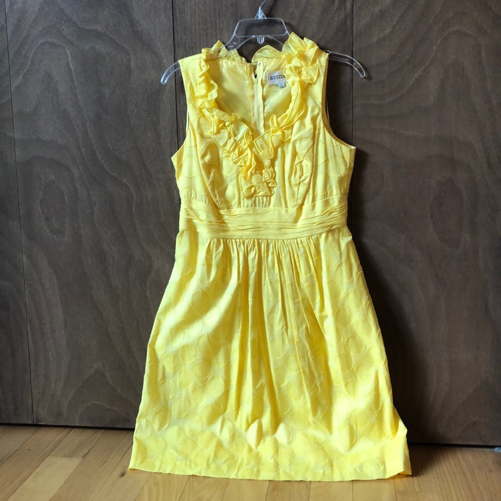 Studio I yellow dress
